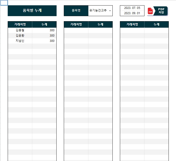 농가 매입 ERP 시스템